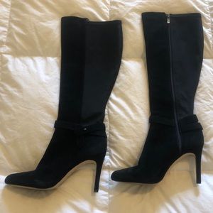 Sexy White House Black Market High Black Boots!